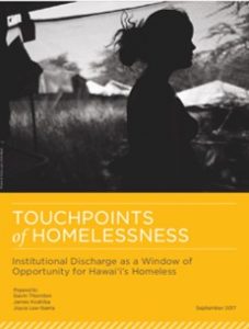 cover image of Touchpoints of Homelessness report